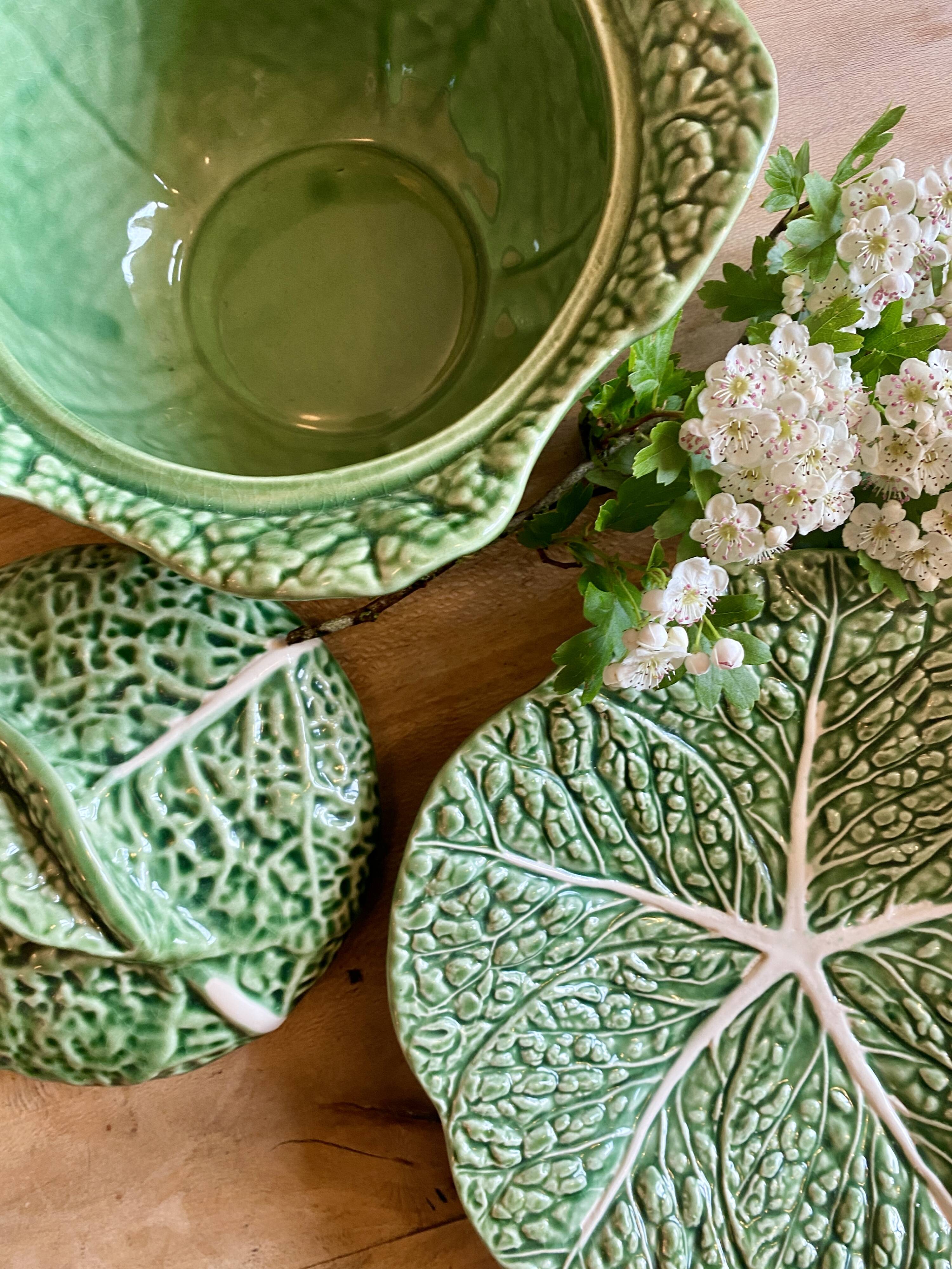 Vintage ceramic cabbage tureen
