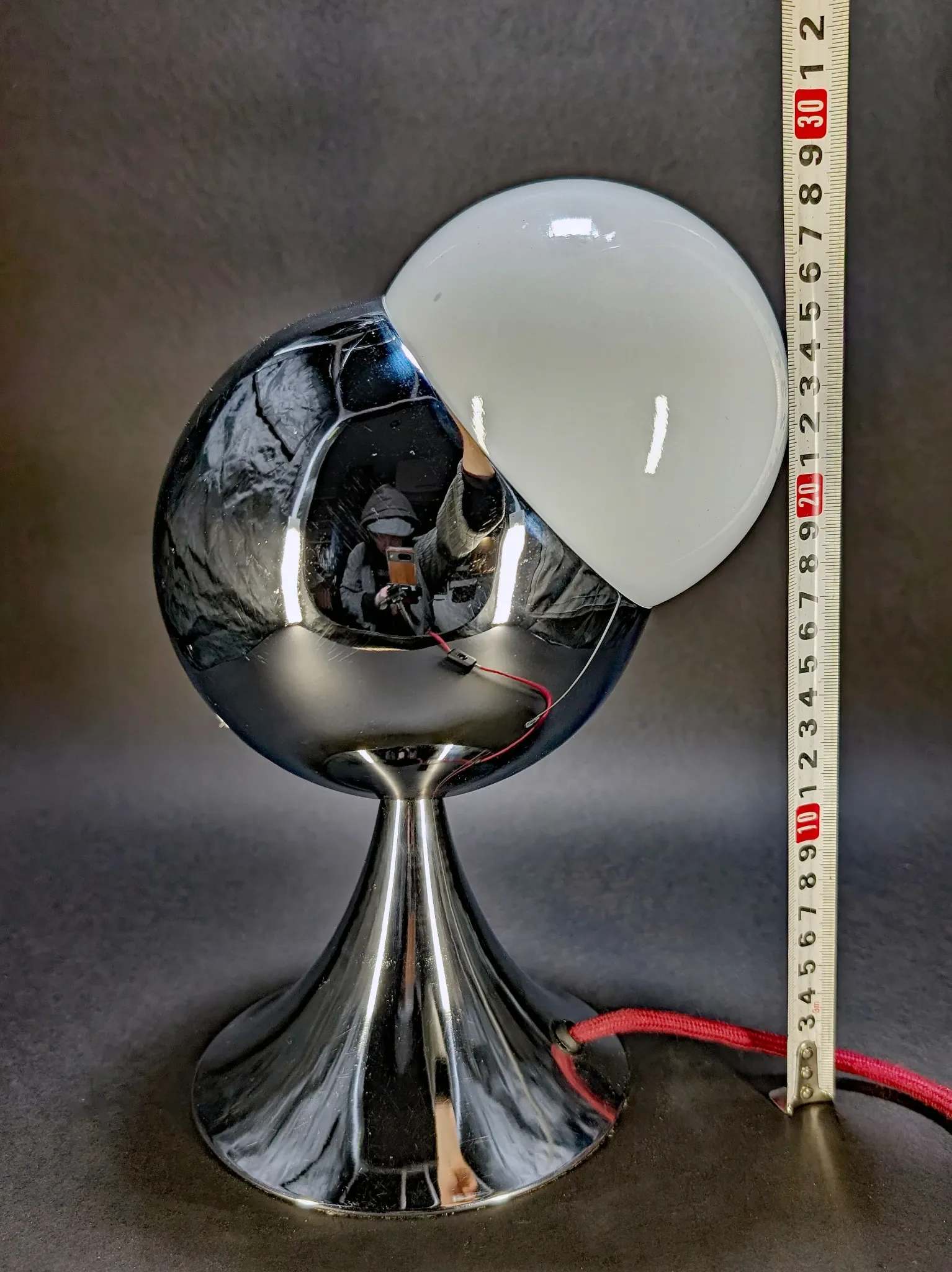 Lampe 60's "Satellite" Chromée – Pièce Unique