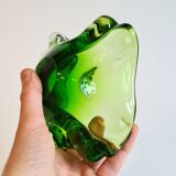 🌿 Radiant green Murano tray – vintage 70s 🌿