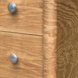 Commode art déco chêne brut
