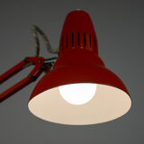 Orange Adjustable Achitect Table Lamp by Luxo, 1970s