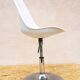 Chaise pivotante vintage pied tulipe orange
