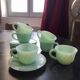 Opaline coffee cups