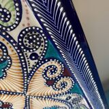 Ceramic plate Quimper signed HB