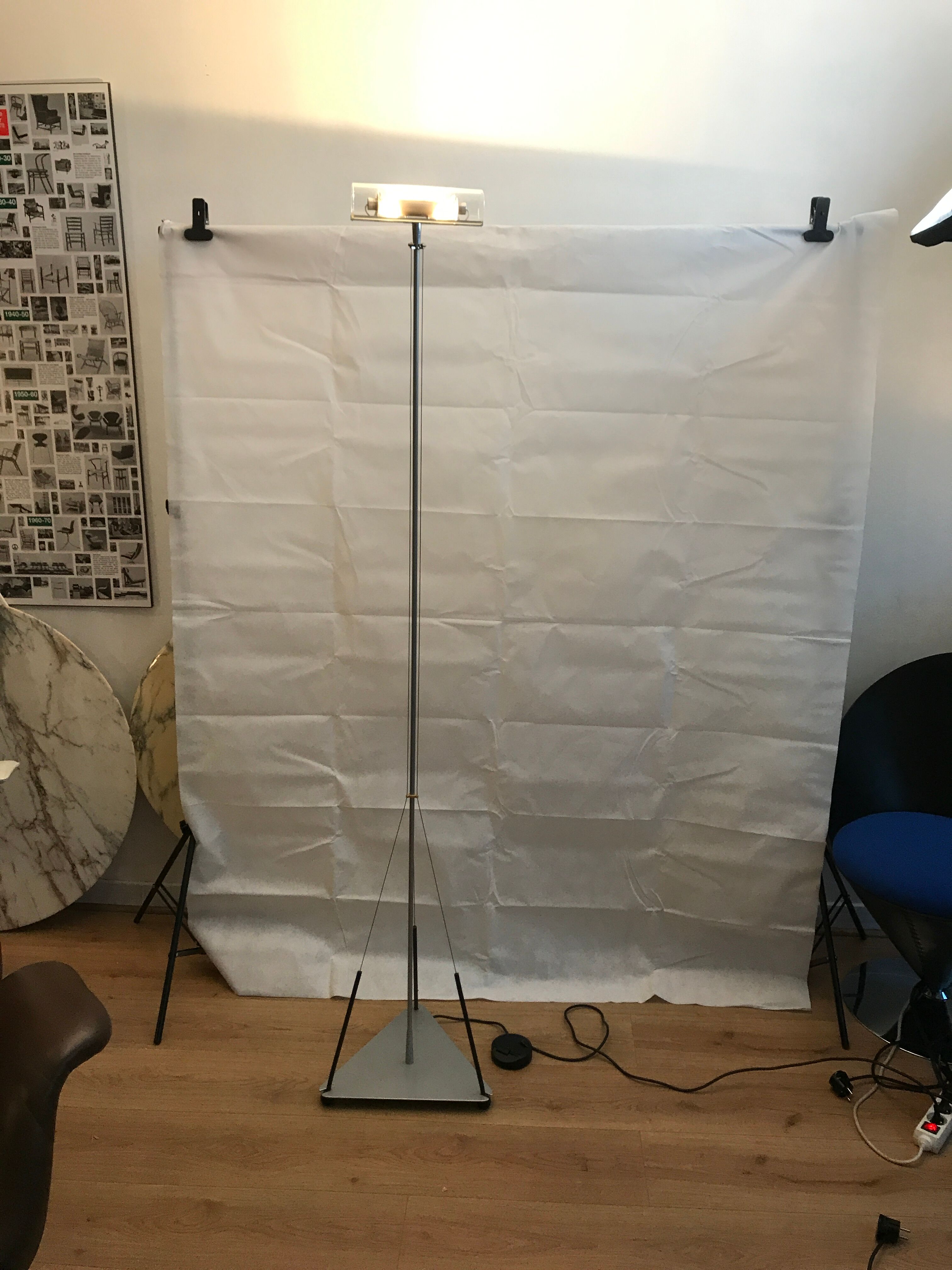 Floor lamp Artemide design Giafranco Frattini circa 1980