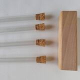 Soliflore in glass tubes