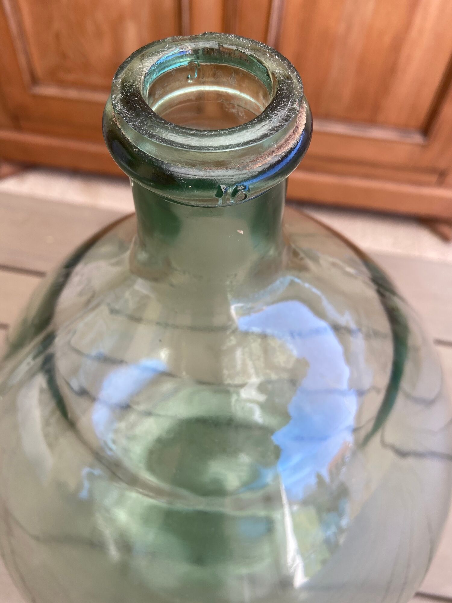 Demijohn 10 litres vintage