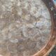 Mother-of-pearl plate