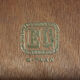 Enfilade en bois signée E-Gomme 1960s