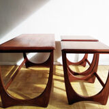 Pull-out tables in teak - G Plan - 1960s