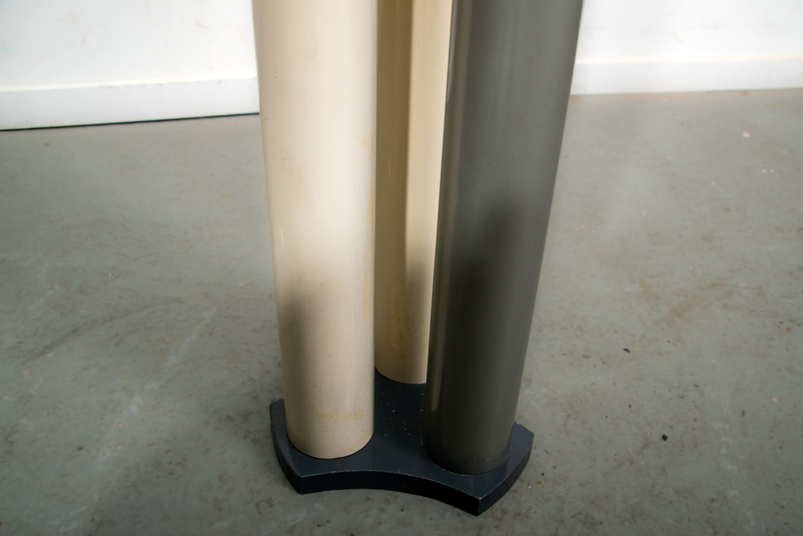 Italian pillar floor lamp. Circa 1970