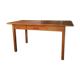 Oak wood farm table