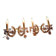 Vieille ensemble de 2 lampes Marie Thérése avec pampilles