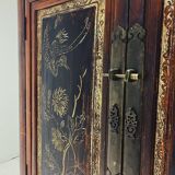 Antique Chinese Closet with gold