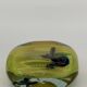 Vase Murano jaune signé Robert Pierini