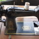 Gelria black metal sewing machine