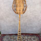 1950s Rattan Floor Lamp in the Style of Louis Sognot, France