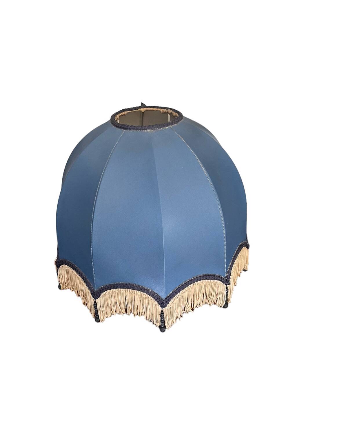 Vintage fringed lampshade 27cm