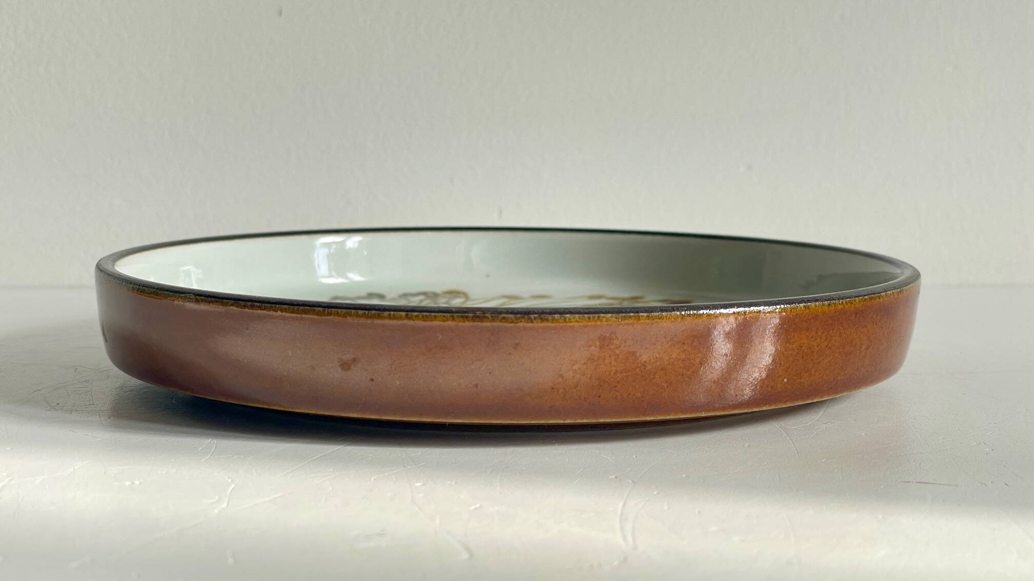 Royal copenhagen ceramic pocket tray by hellen malmer vintage