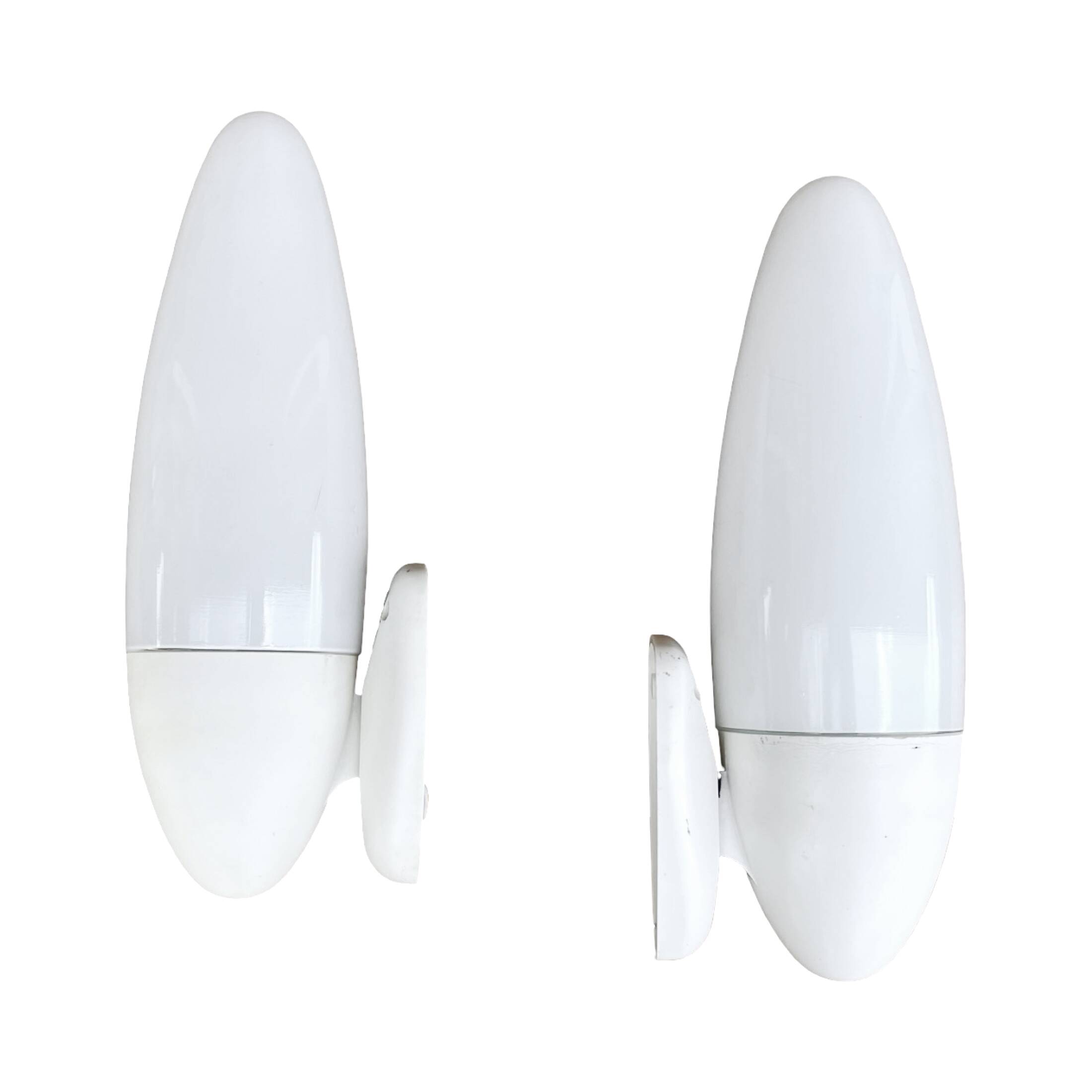 Paire d'appliques, Elektrosvit Nové Zámky, Tchécoslovaquie, années 1950.