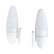 Pair of wall lamps, Elektrosvit Nové Zámky, Czechoslovakia, 1950s.