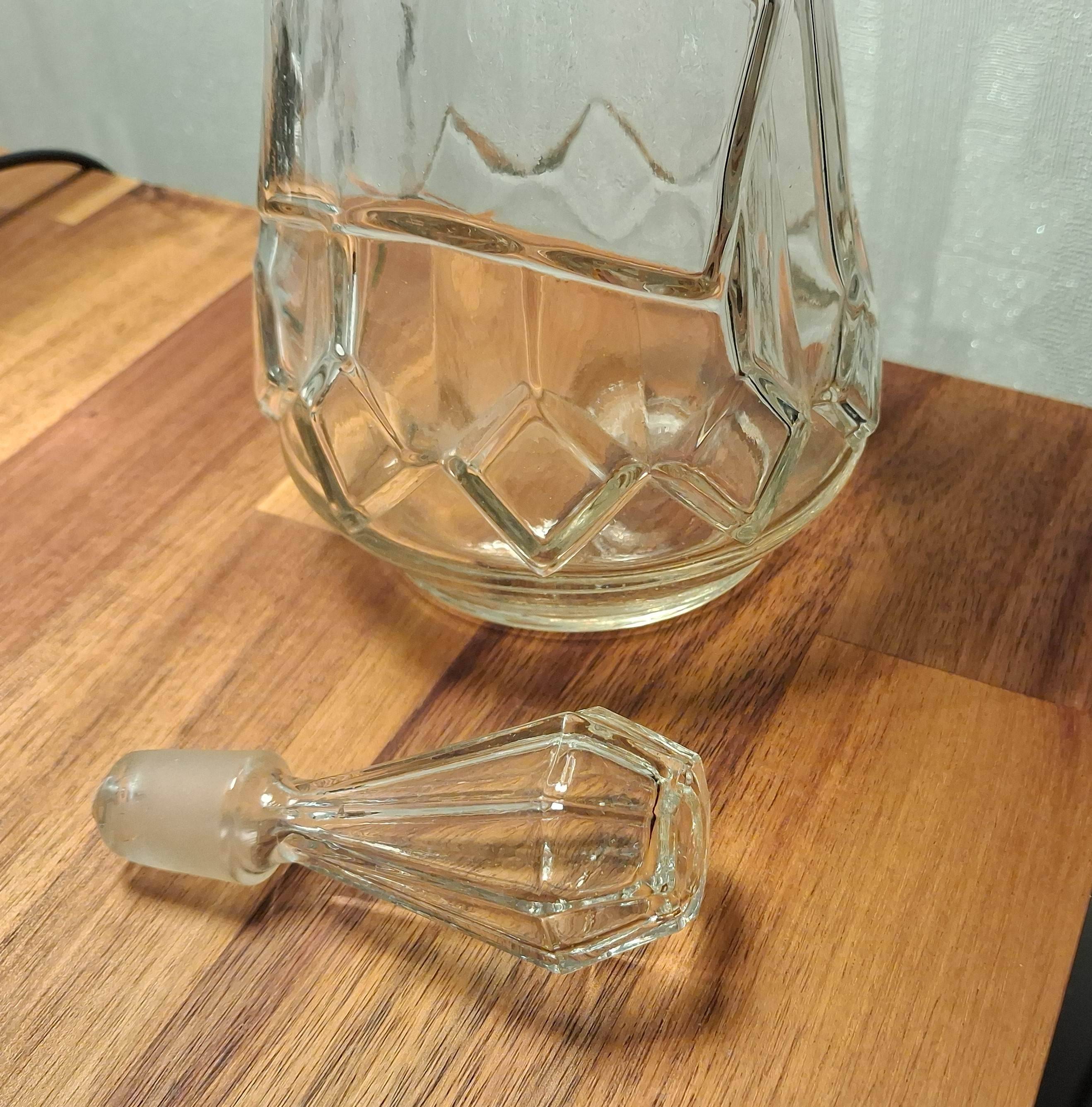 Antique carafe for decanting wine