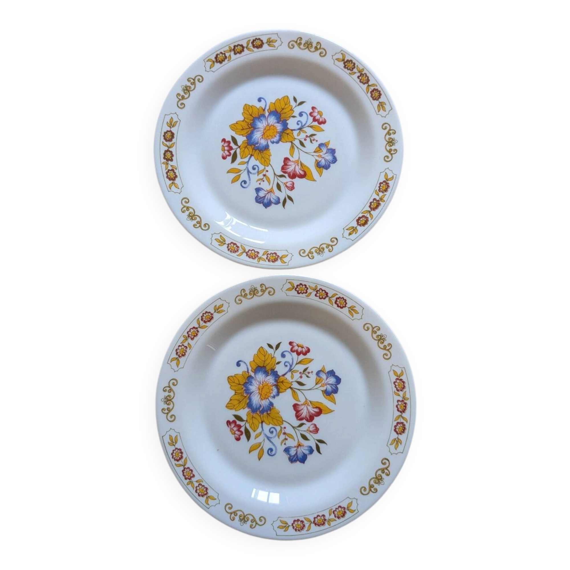 Assiettes plates