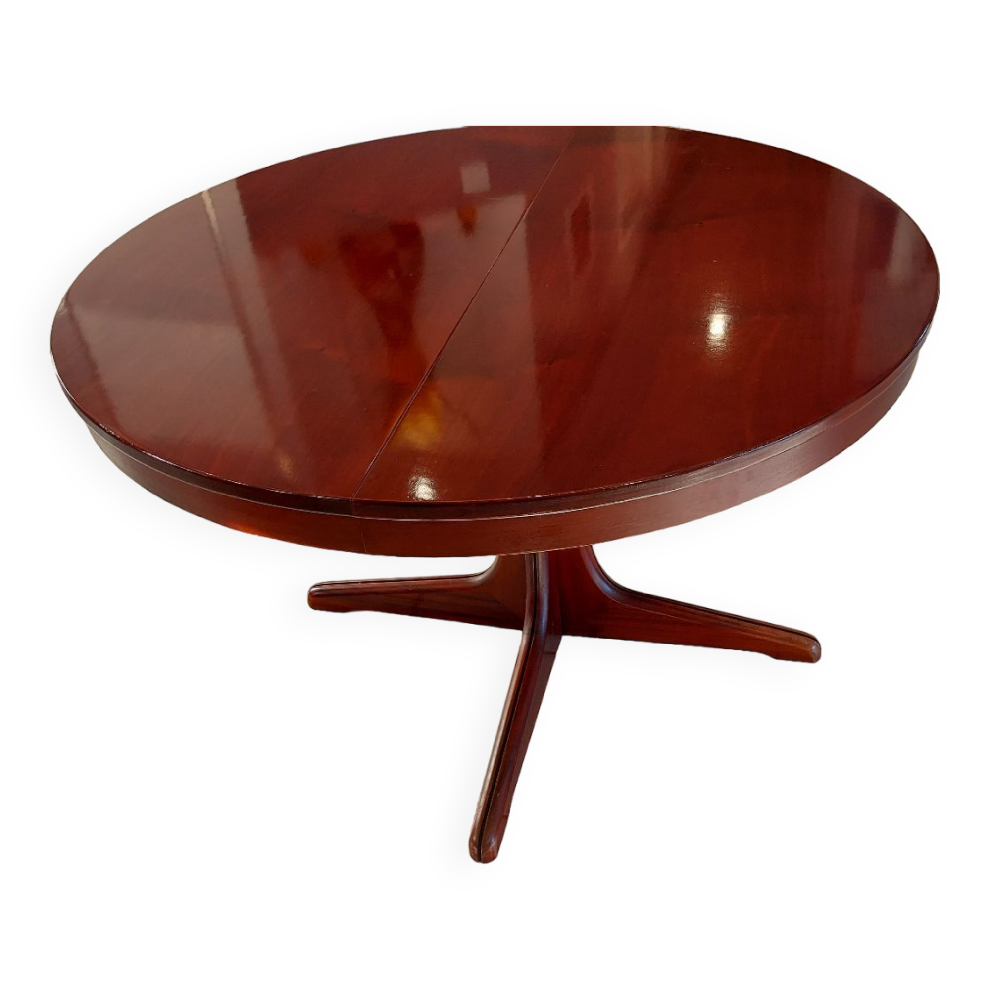 Vintage Baumann extendable table 1970s