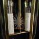 Lantern 2 lights in bronze and brass