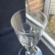 Blown and cut crystal glasses
