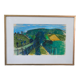 Max Gregor Carlsson,  Modern Swedish Painting, 1950s, Pastel, Framed