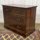 Commode anglaise début XXème en acajou
