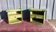 Paire de tables de chevet rotin