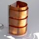 Hans-Agne Jakobsson wall lamp in copper, model V155 - Sweden, 1960s