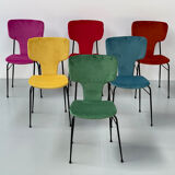 Colorful dining chairs