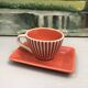 4 vintage ceramic coffee mugs edited by lbvyr circa