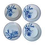 Set of 4 old plates HBCM garvanie