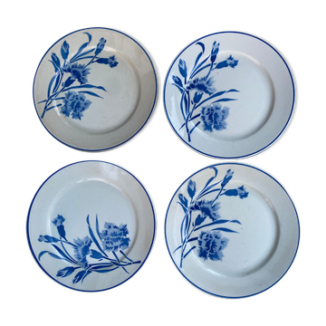 Set of 4 old plates HBCM garvanie