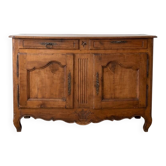 Buffet rustique ancien en bois massif