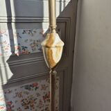 Bronze tripod floor lamp