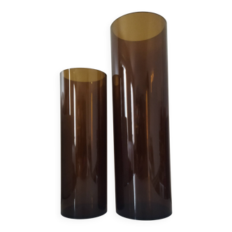 Pair of vintage 70's vases signed Jacques Bédat