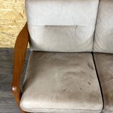 1960s 1970s Teak Sofa  & 2 Easy Chairs  by Holstebro Møbelfabrik A/S