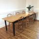 Large farm table