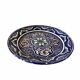 Spanish ceramic plate signed