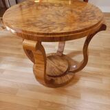 Round Art Deco pedestal table 1930