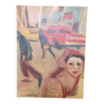 Painting Oil on canvas Alain Richard