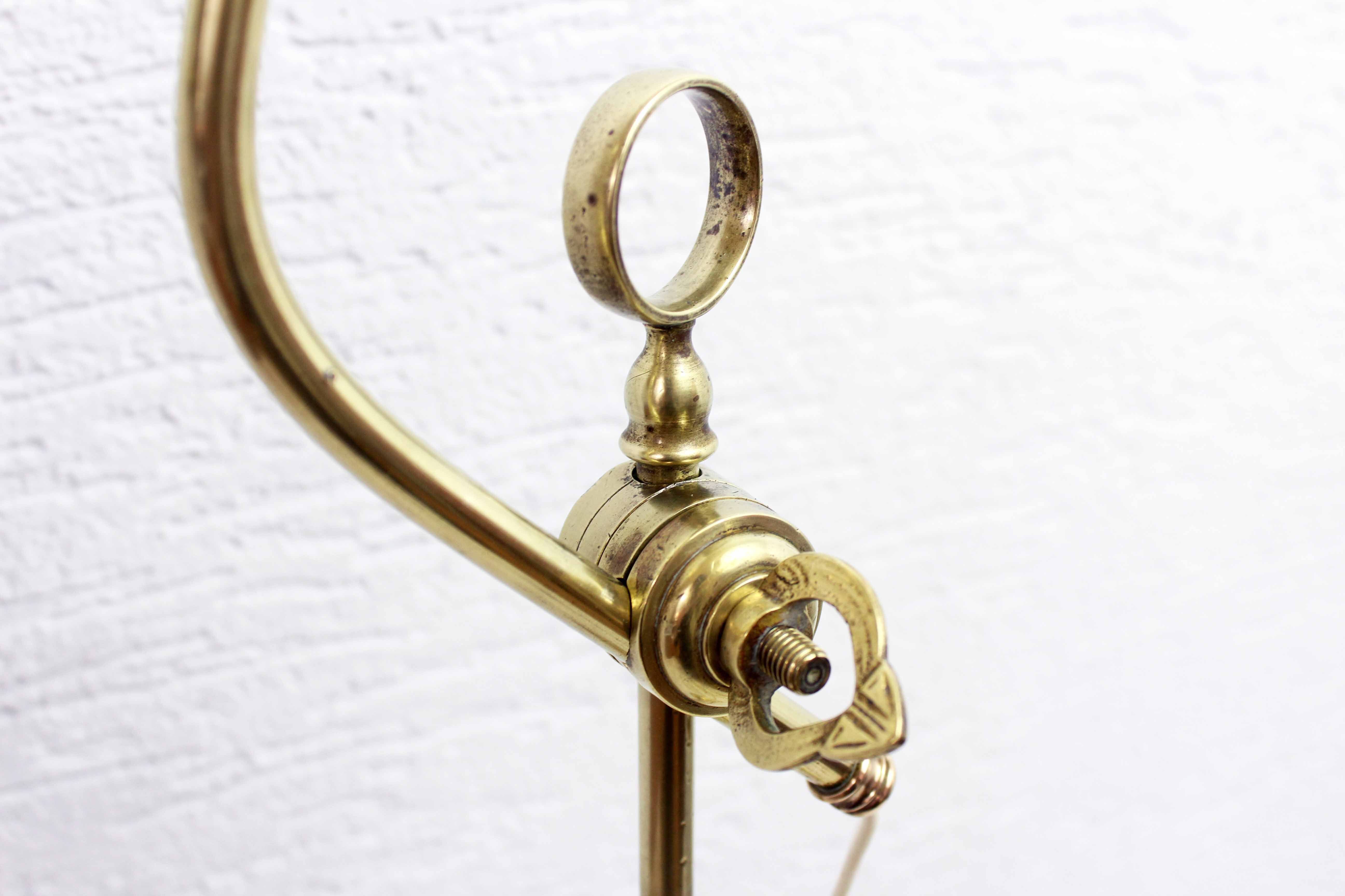 30s swan collar lamp