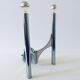 Vintage Sciolari chrome sconce wall lamp 1960
