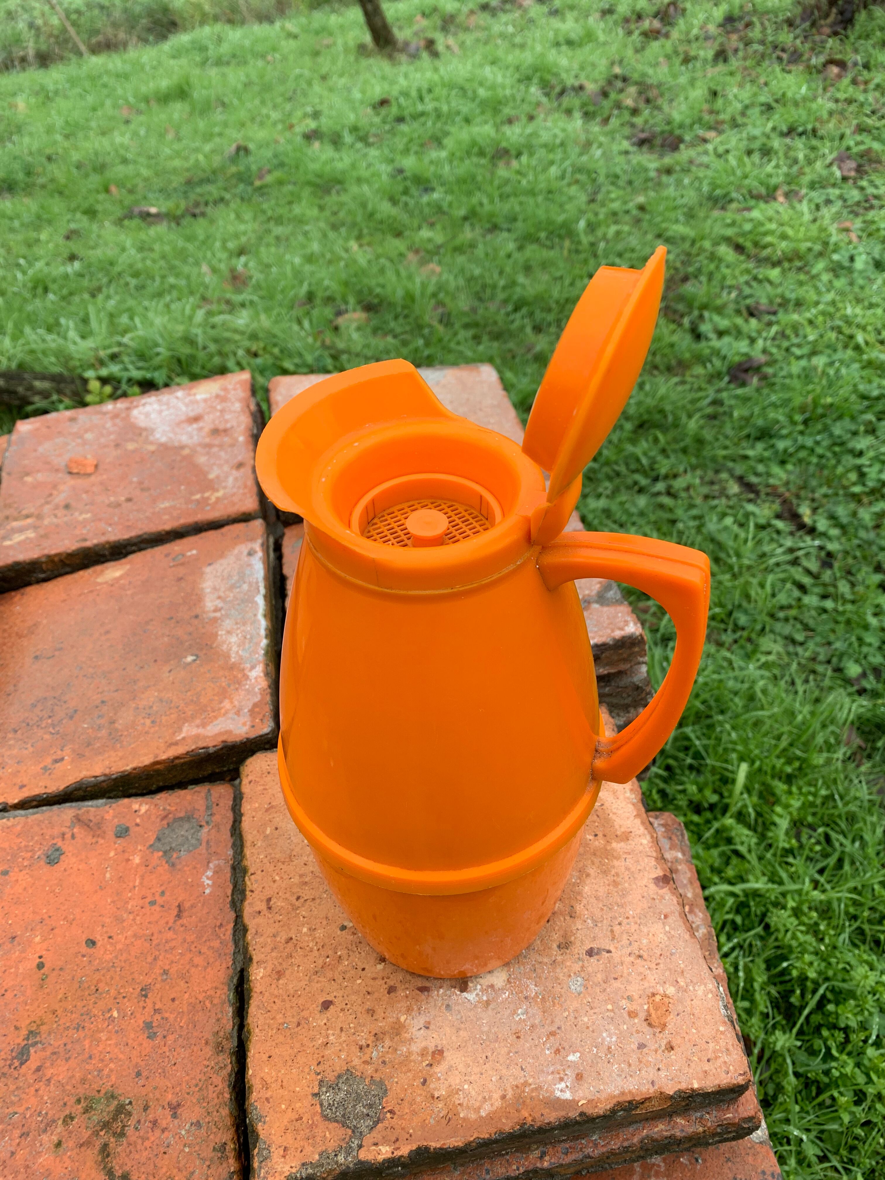Vintage Tupperware insulated decanter