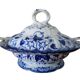 Very old vegetable dish in Creil & Montereau earthenware.